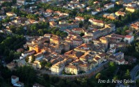 Panoramica del centro storico di Riolo Terme. Foto di Pietro Fabbri