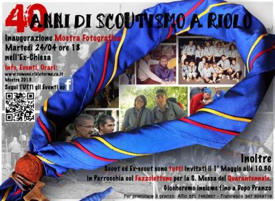 40 anni di scoutismo a Riolo Terme