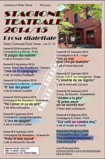 Commedia Dialettale 2014/2015