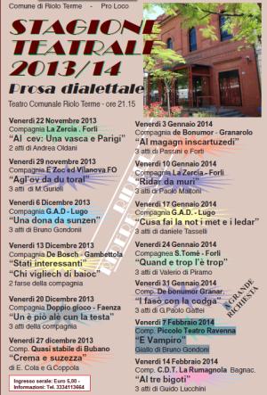 Stagione teatrale 2013/2014