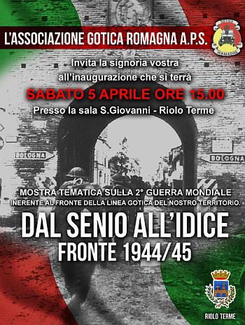 Dal Senio all’Idice – Fronte dal 1944/1945