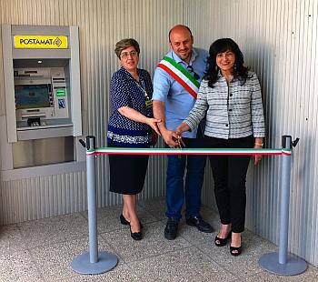 Inaugurato il nuovo sportello automatico dell'ufficio postale
